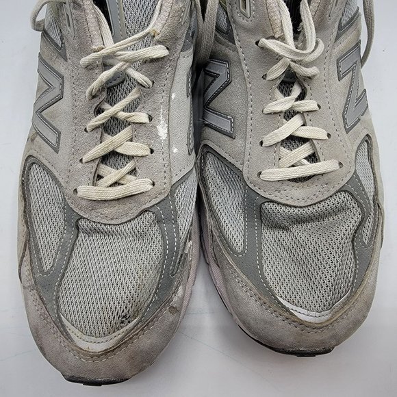 New Balance 990v5 Mens 12 Made In USA Grey Athletic Casual Shoes - M990GL5 main image 8